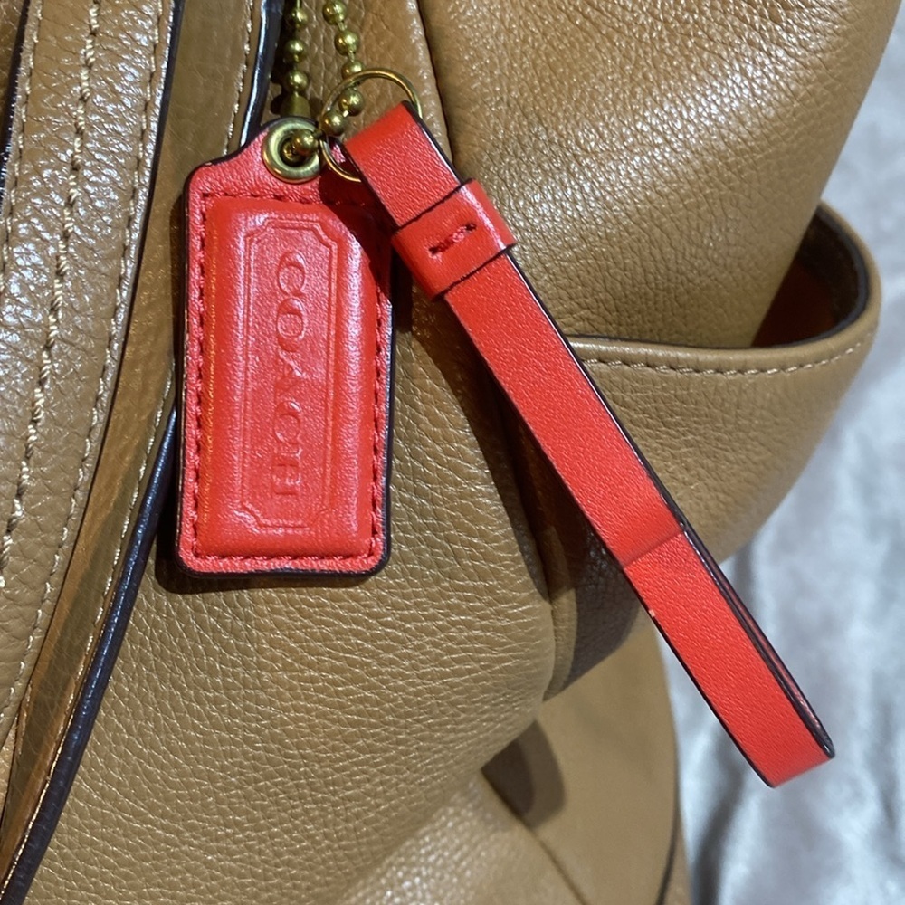 Coach Park Leather North South Tote - Picture 9 of 15